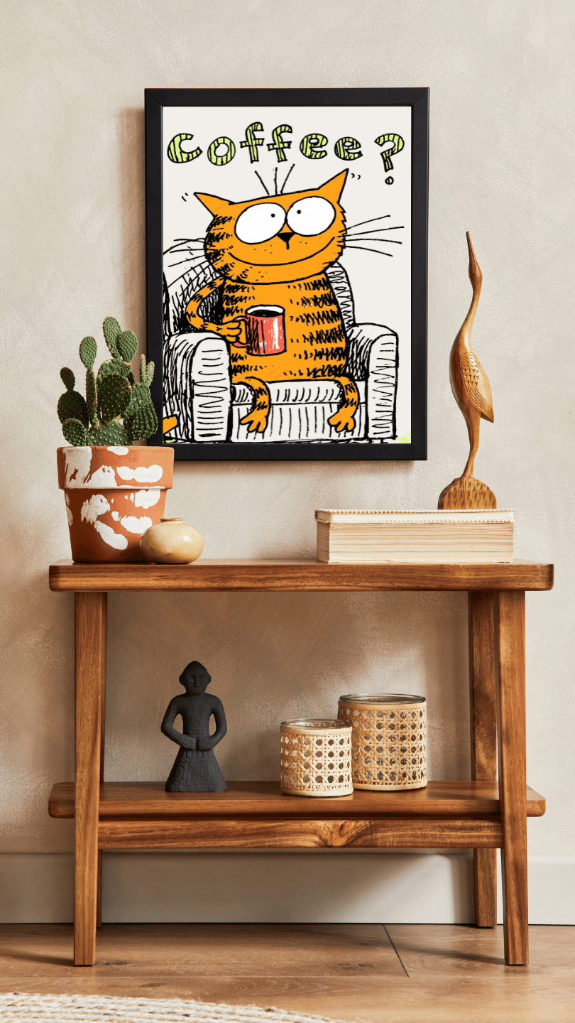 TIMMY, THE ALLEY COFFEE CAT