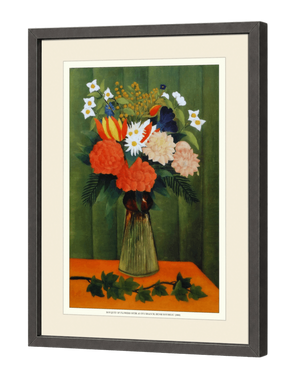 Bouquet of Flowers with an Ivy Branch, Rousseau (1909)