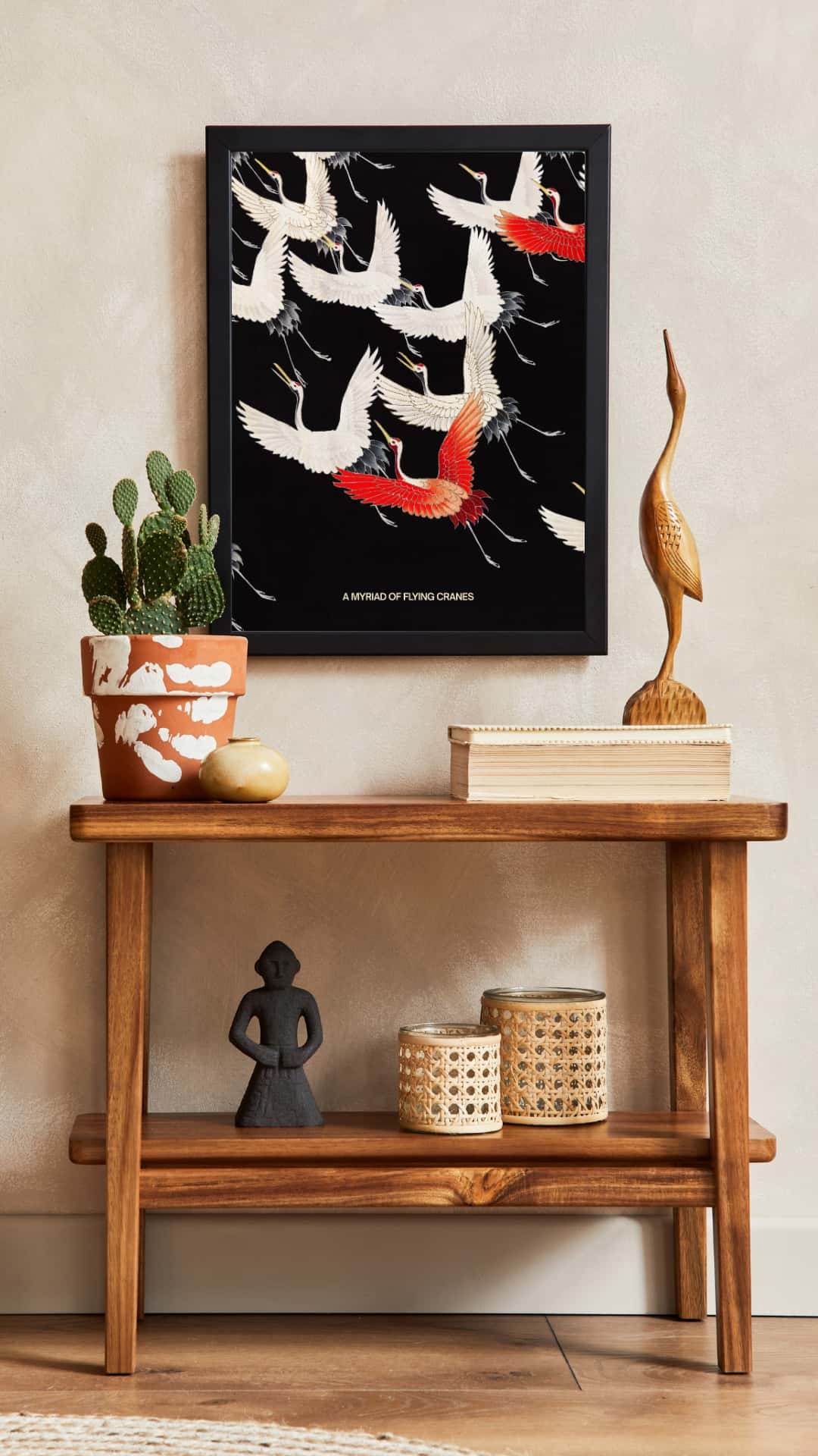 A MYRAID OF FLYING CRANES