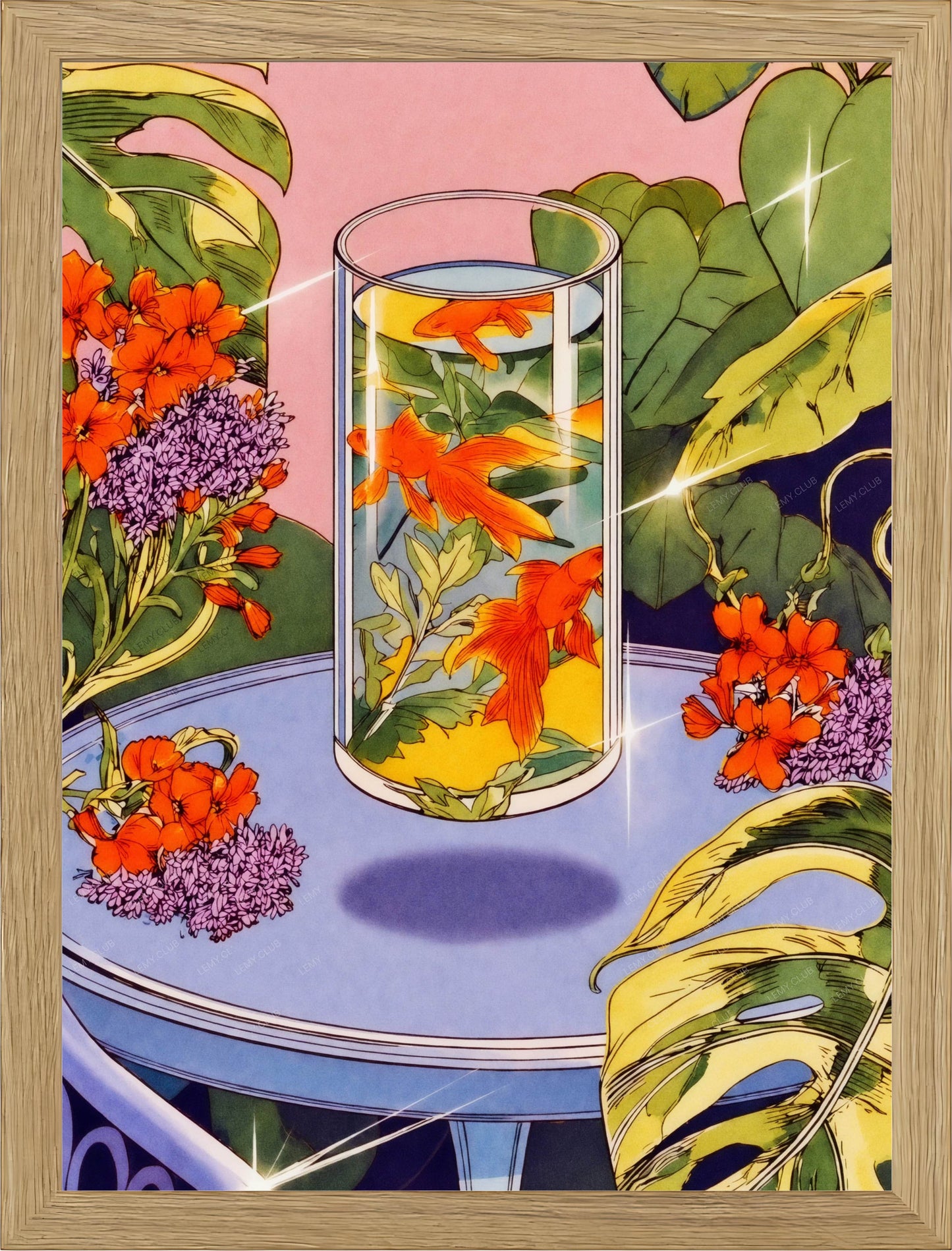 SWIMMING IN A FISH BOWL