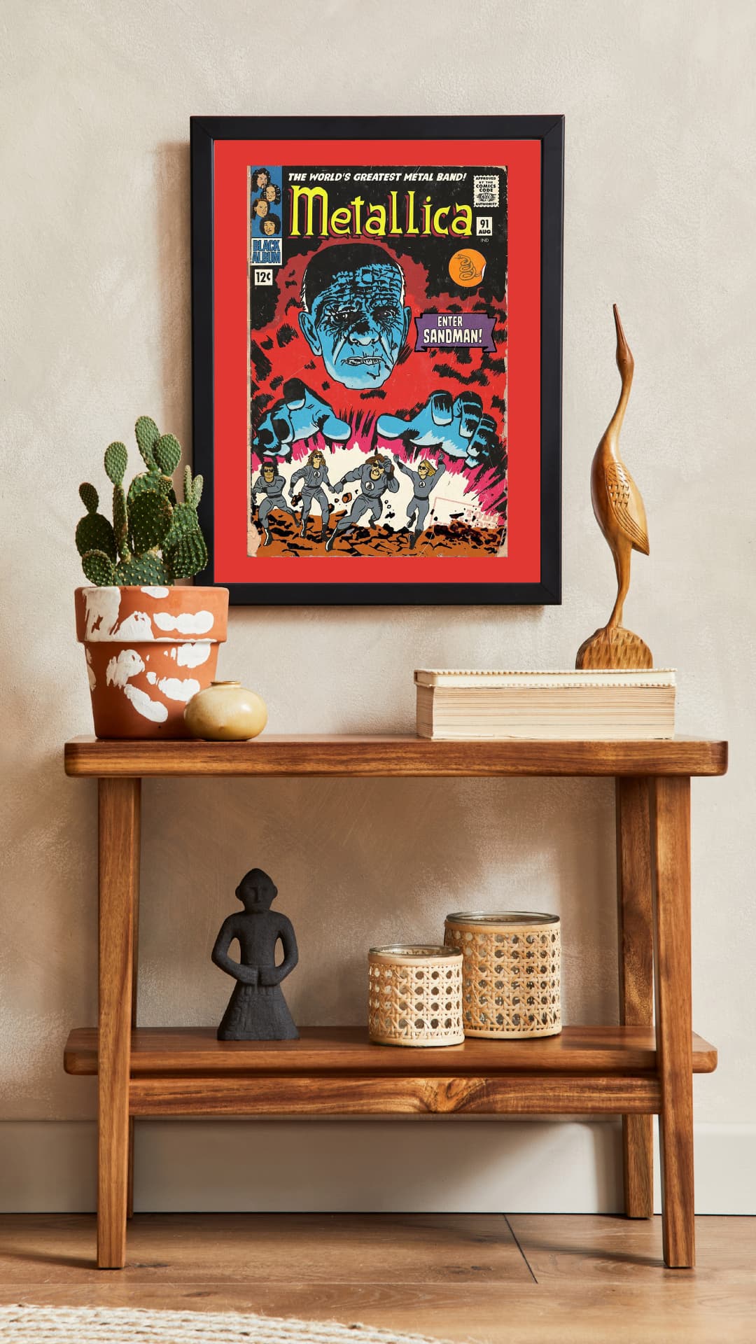 METALLICA (Comic Poster)