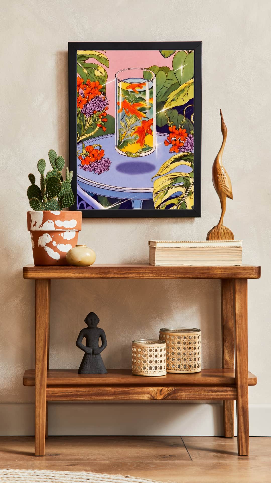 SWIMMING IN A FISH BOWL