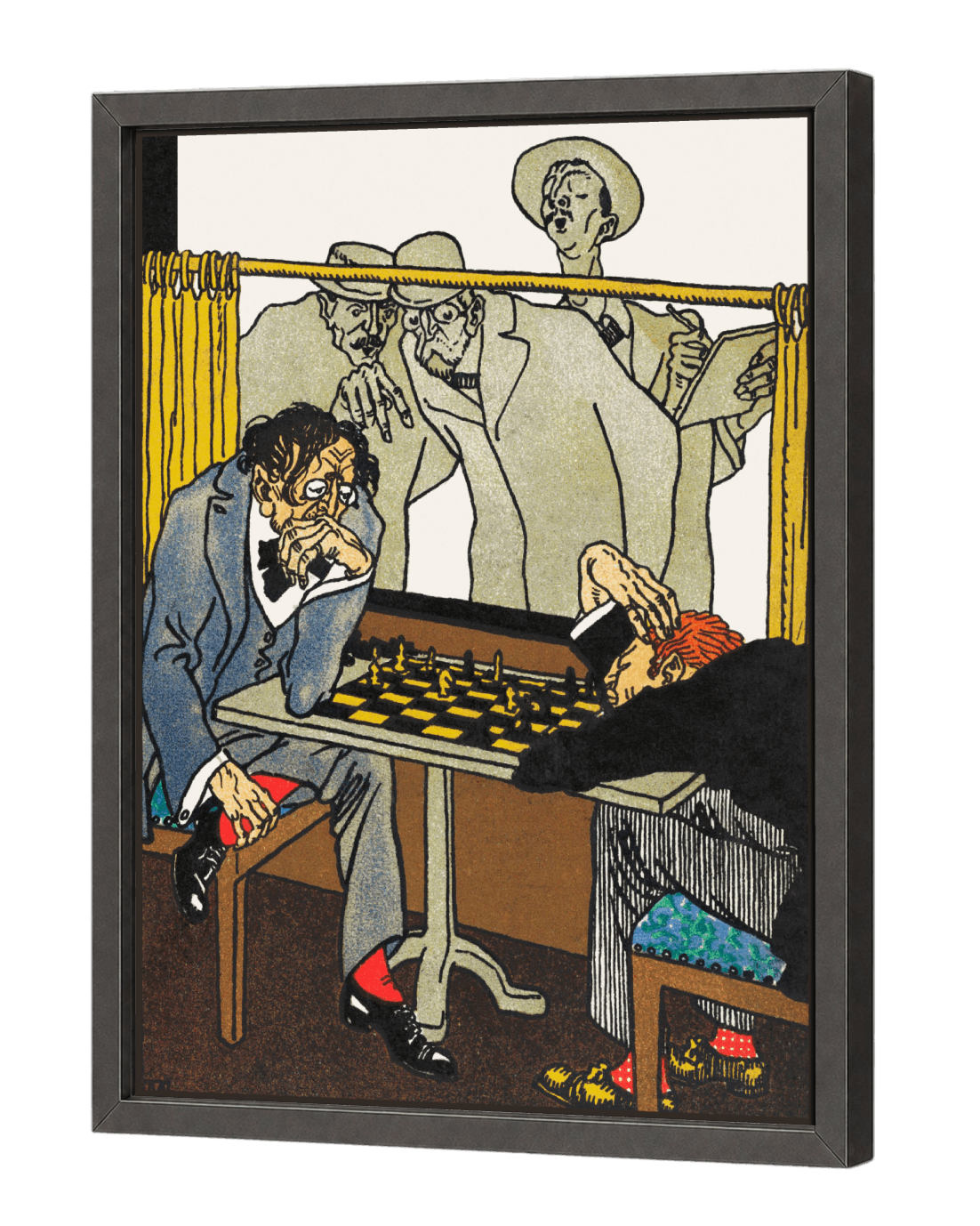 Viennese Café: The Chess Players
