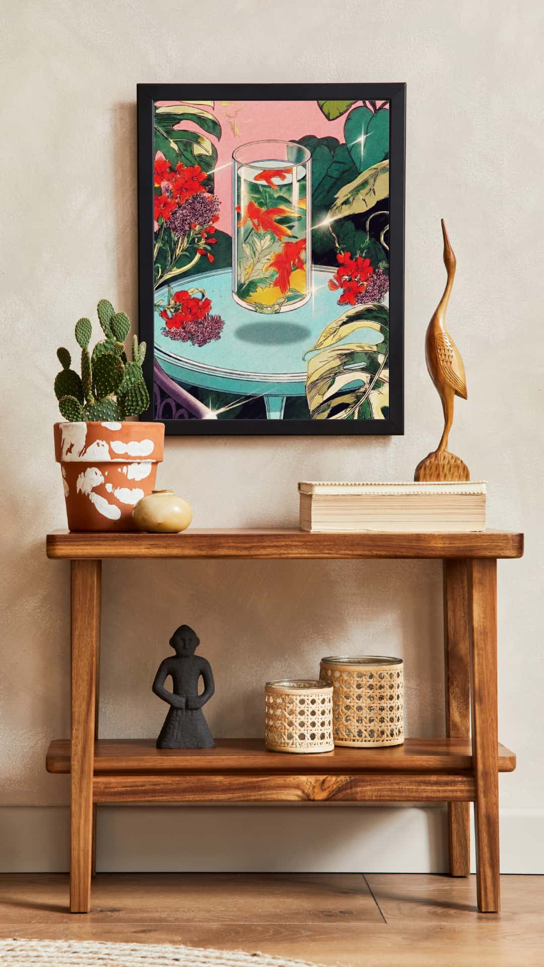 SWIMMING IN A FISH BOWL