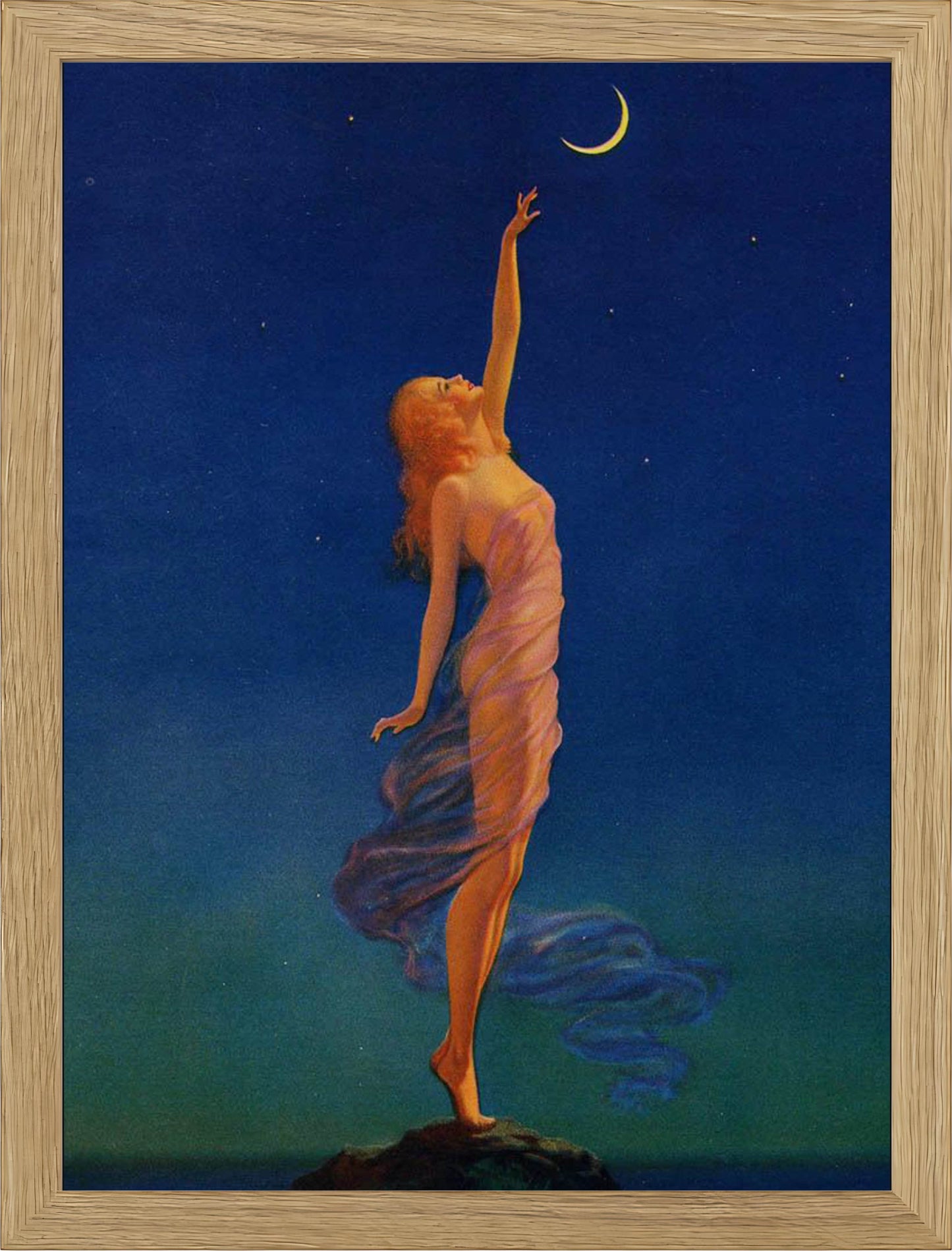 REACHING FOR THE MOON