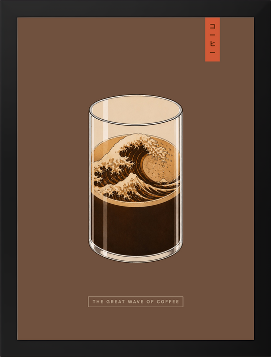 THE GREAT WAVE OF COFFEE