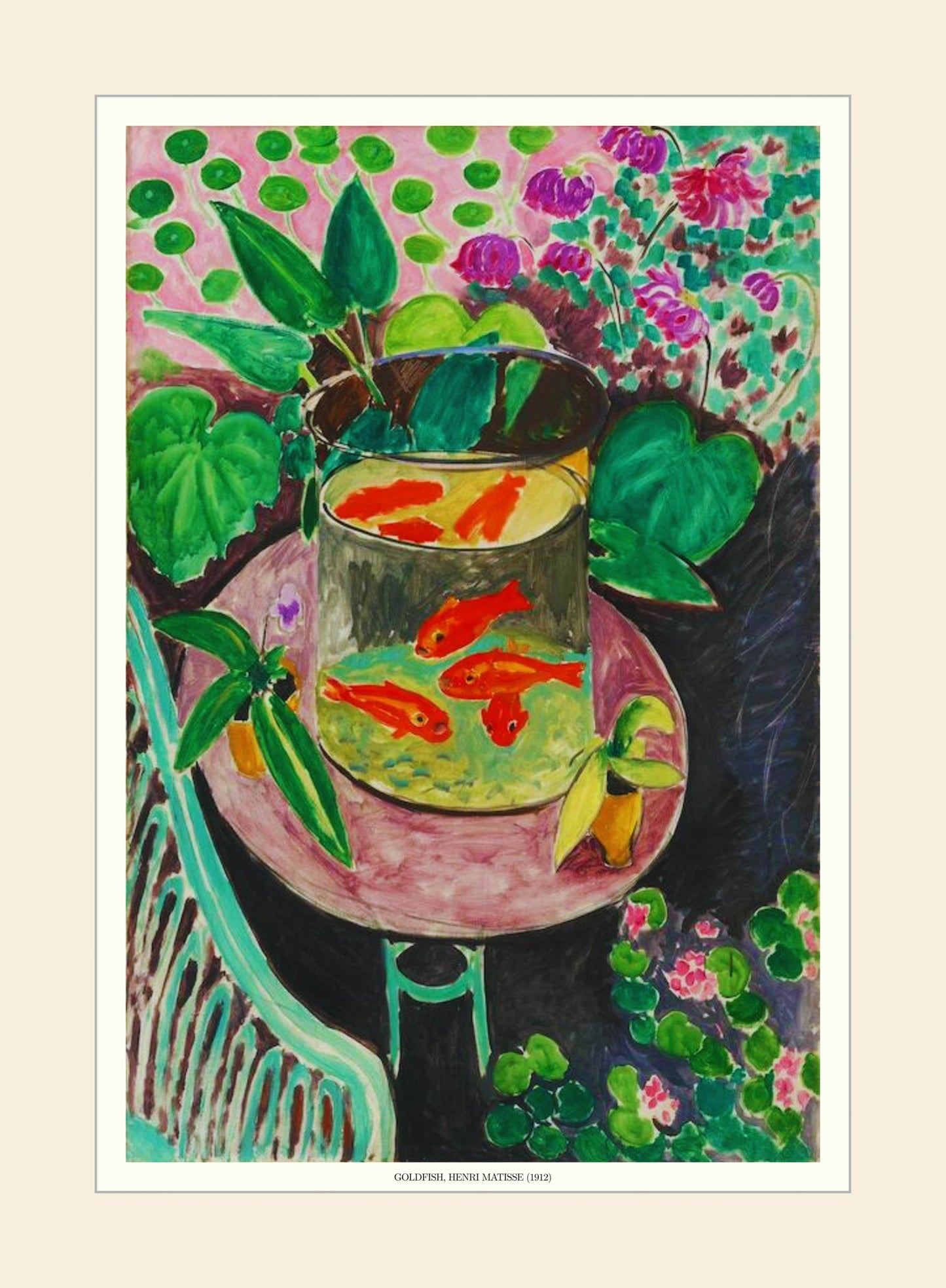 Goldfish, Matisse (1912)