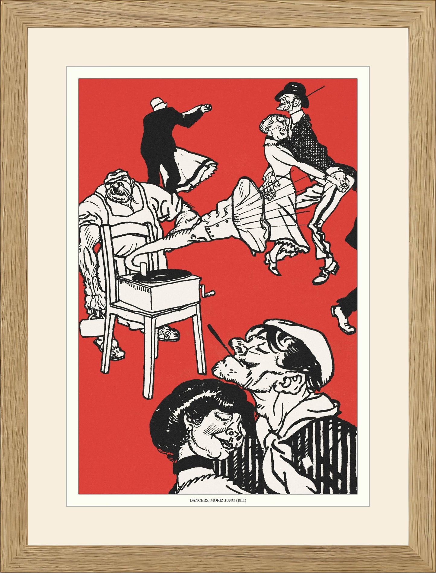 Dancers, Moriz Jung (1911)