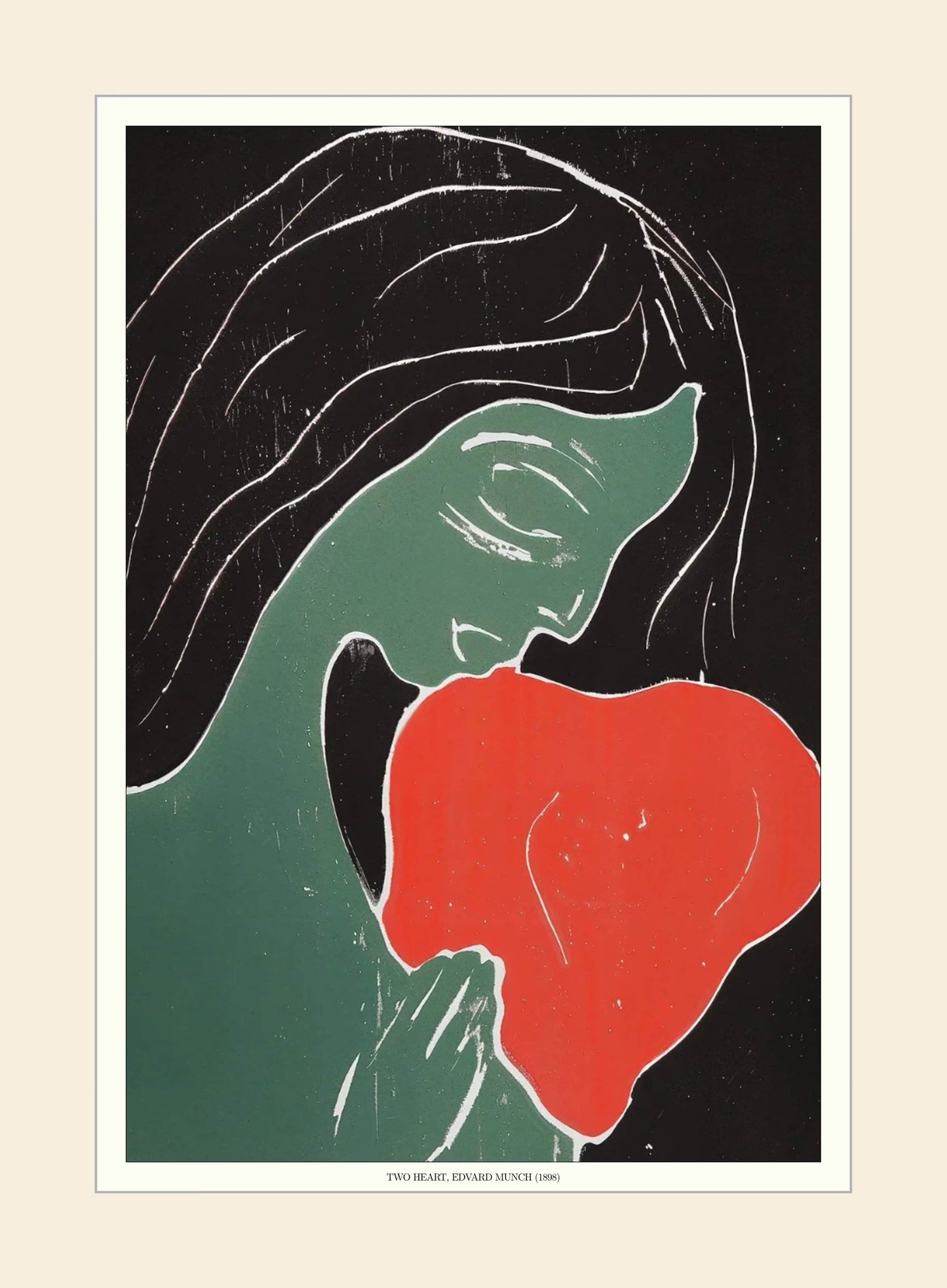 Two Heart, Edvard Munch (1898)