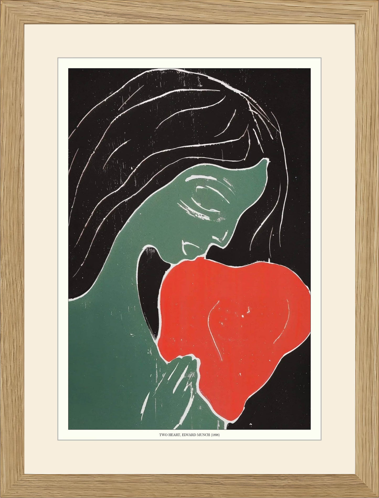 Two Heart, Edvard Munch (1898)