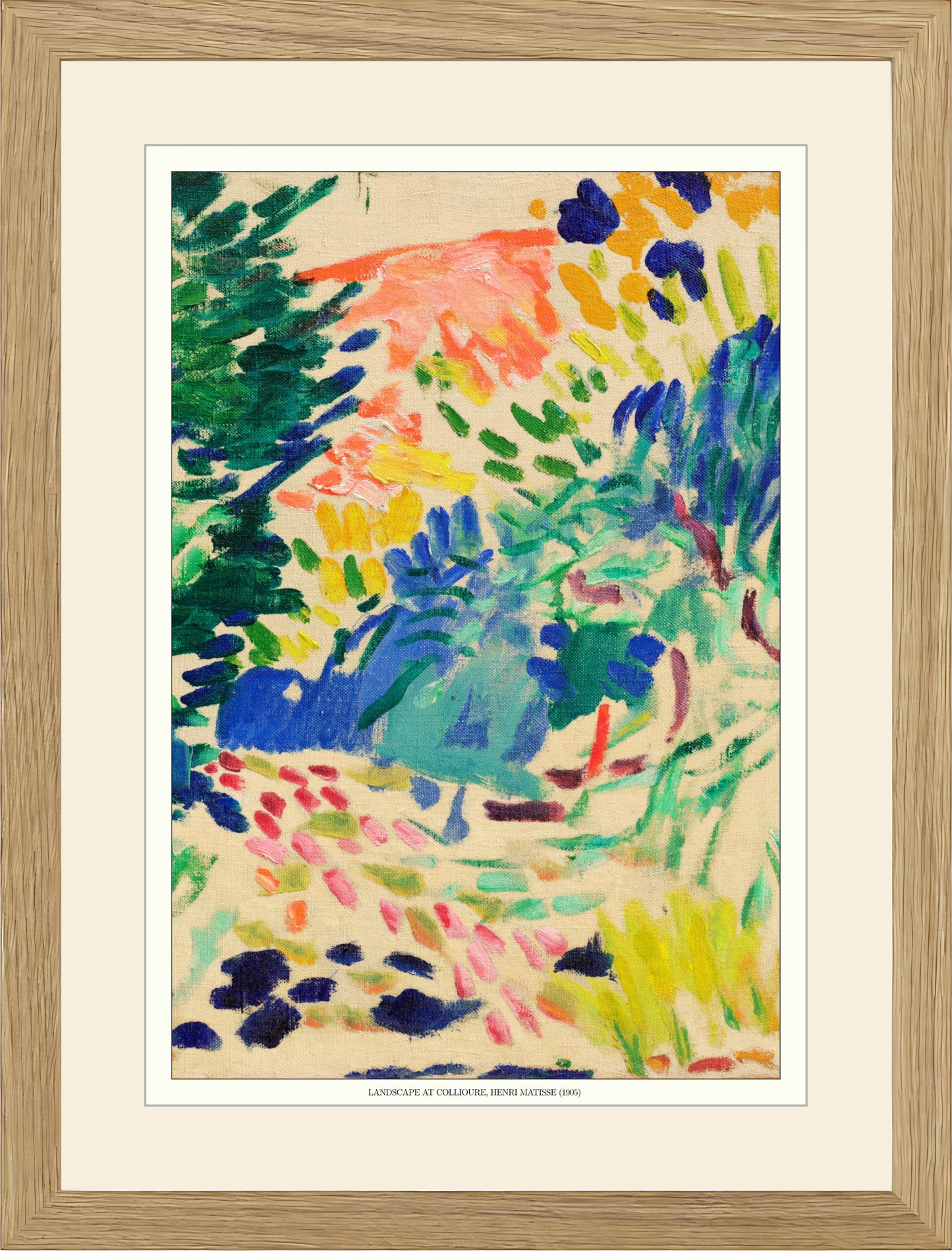Landscape at Collioure, Henri Matisse (1905)