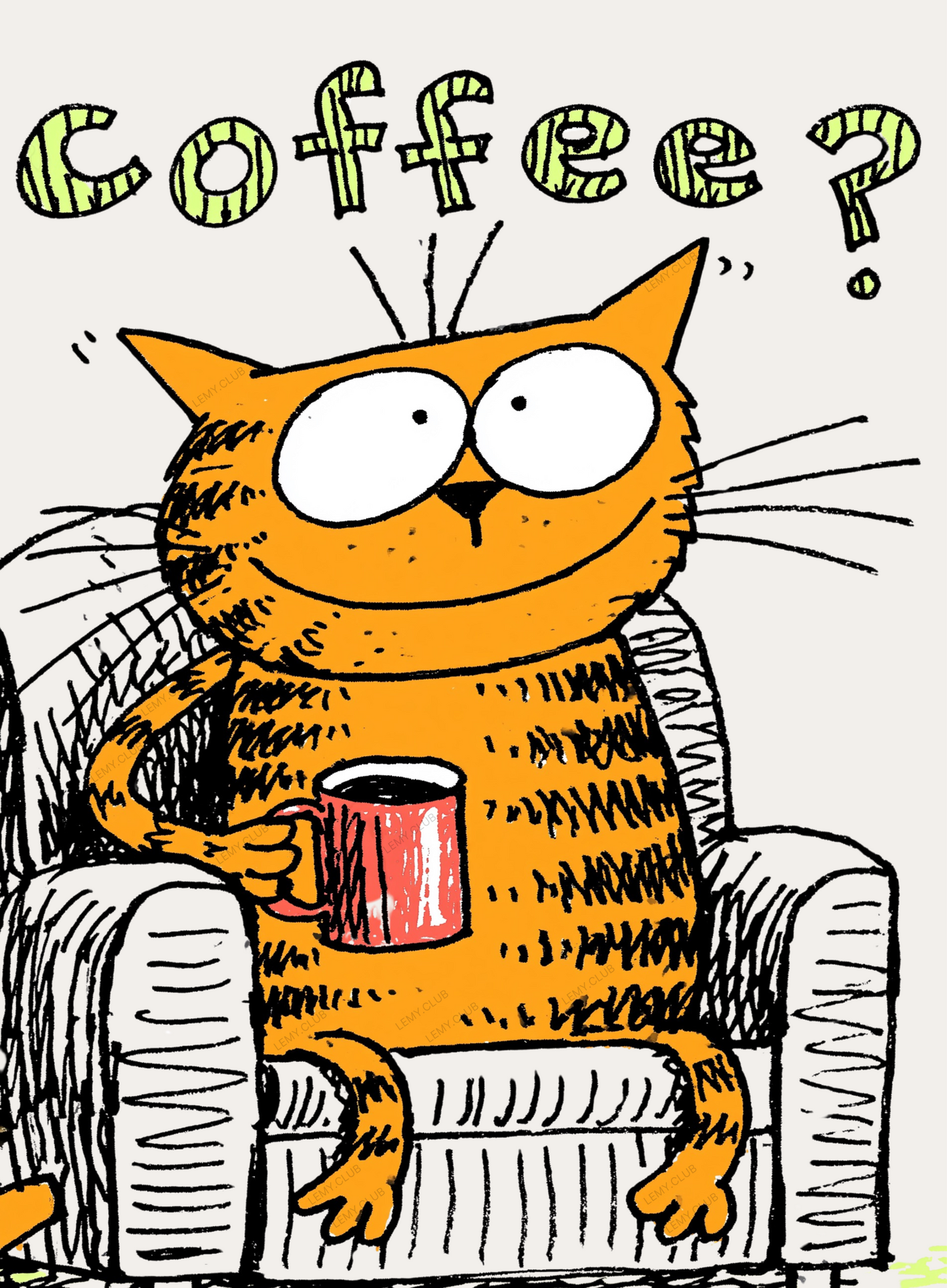 TIMMY, THE ALLEY COFFEE CAT