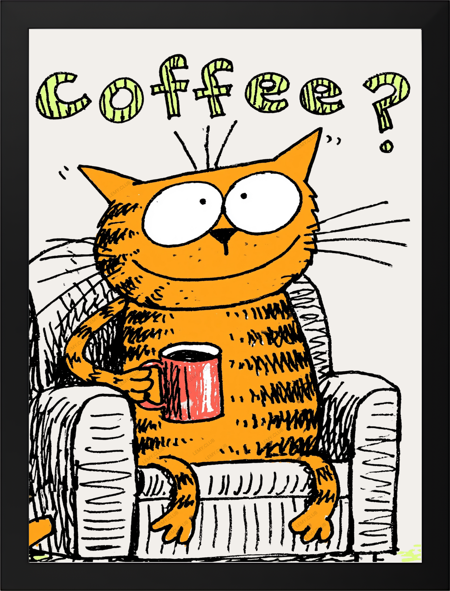 TIMMY, THE ALLEY COFFEE CAT