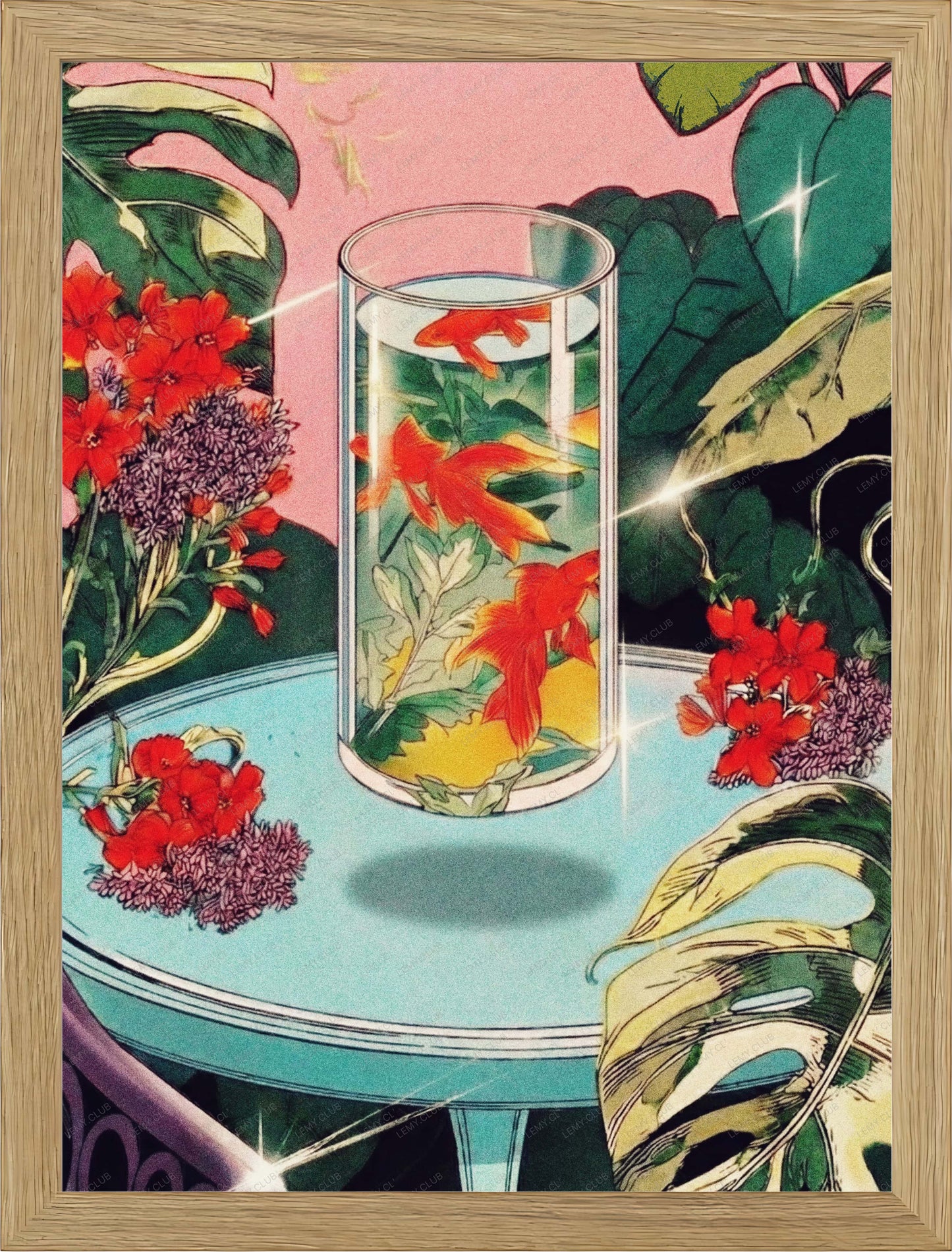 SWIMMING IN A FISH BOWL