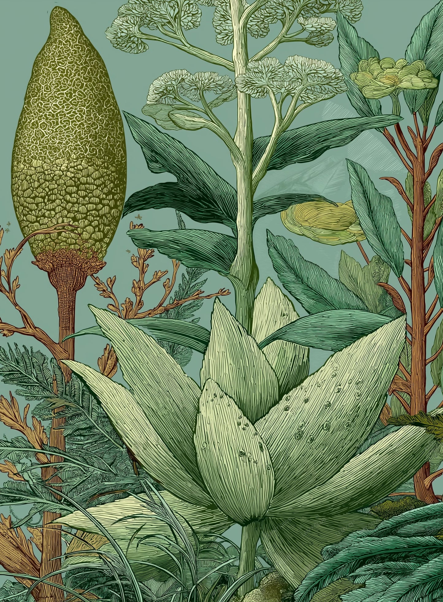 EXTRA-TERRESTRIAL PLANTS