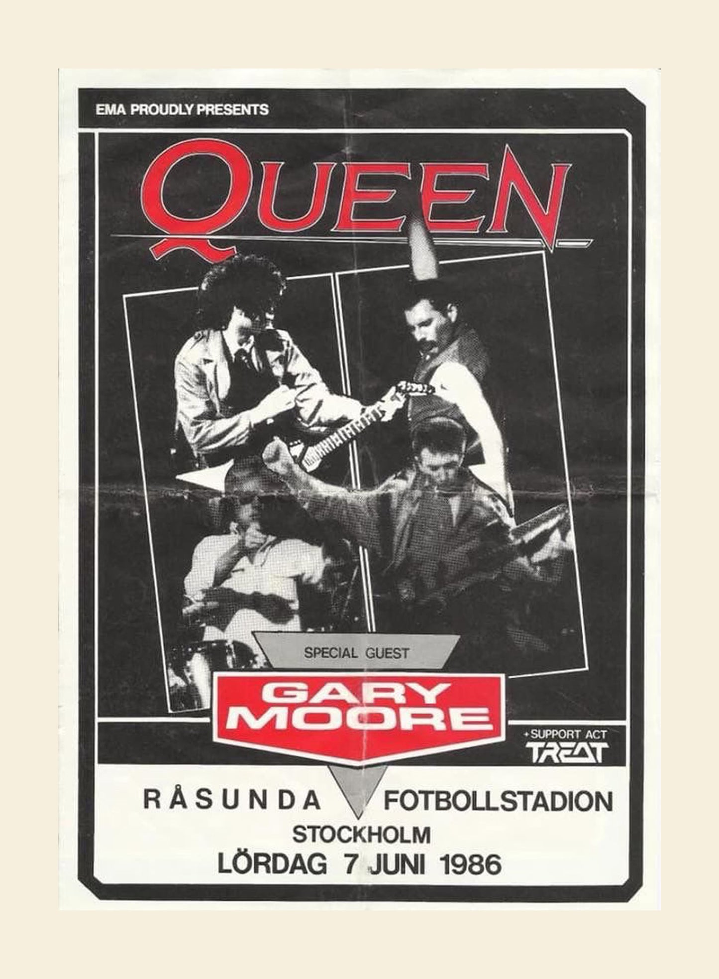 QUEEN with Gary Moore (1986)