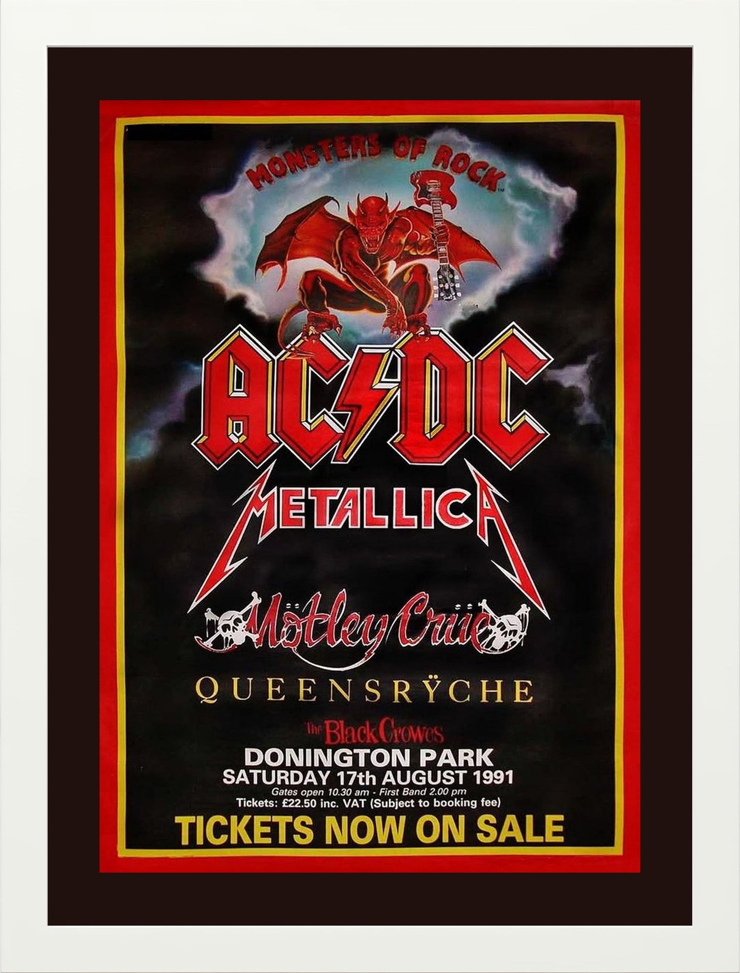 AC/DC, Metallica and Mötley Crüe (1991)