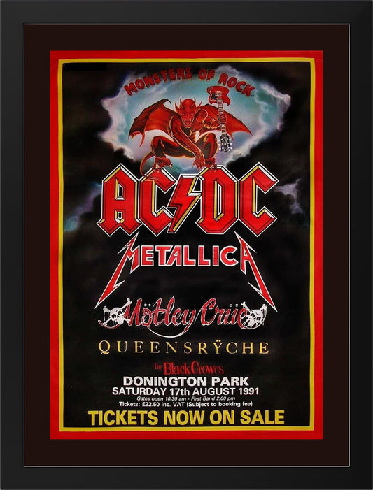 AC/DC, Metallica and Mötley Crüe (1991)