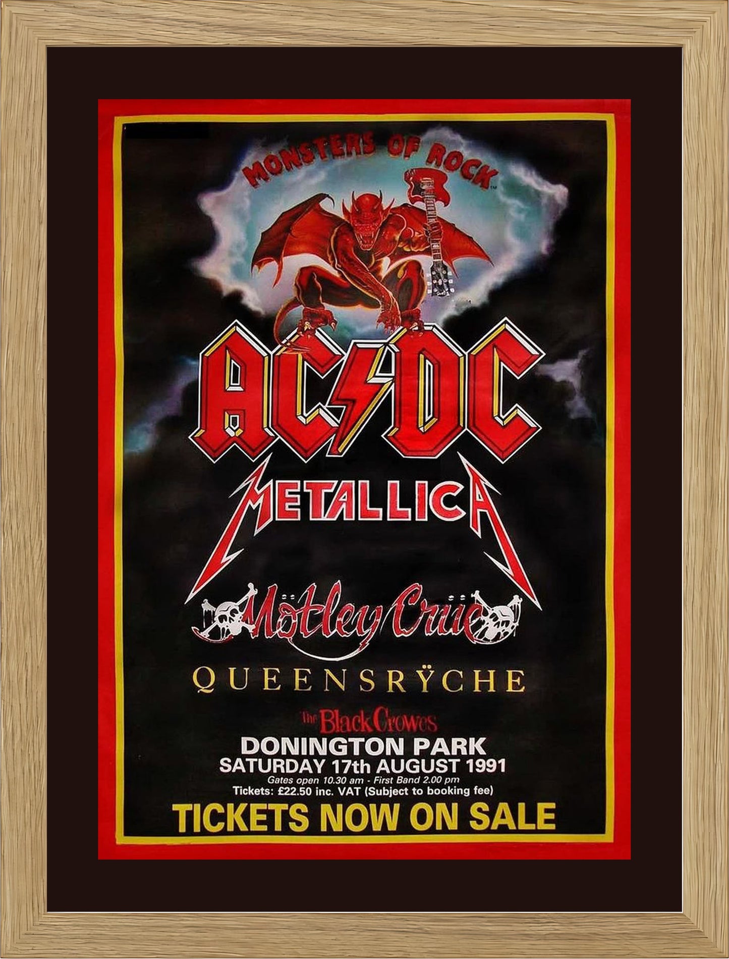 AC/DC, Metallica and Mötley Crüe (1991)