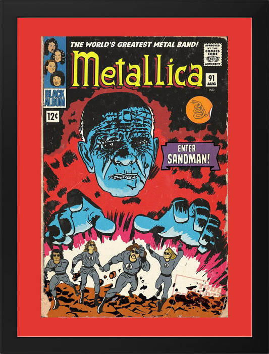 METALLICA (Comic Poster)