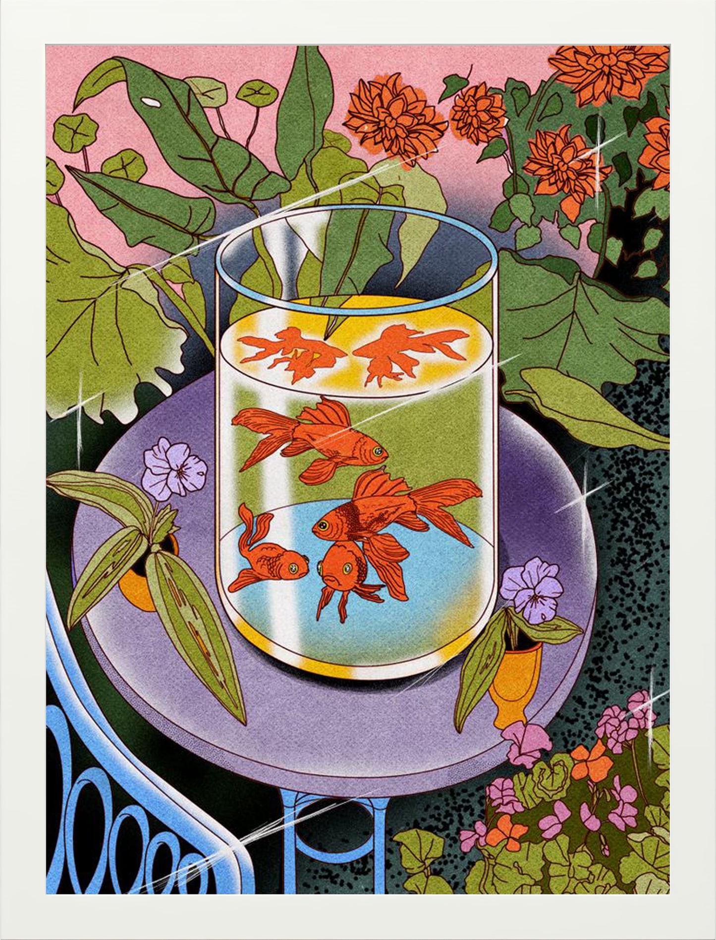 SWIMMING IN A FISH BOWL