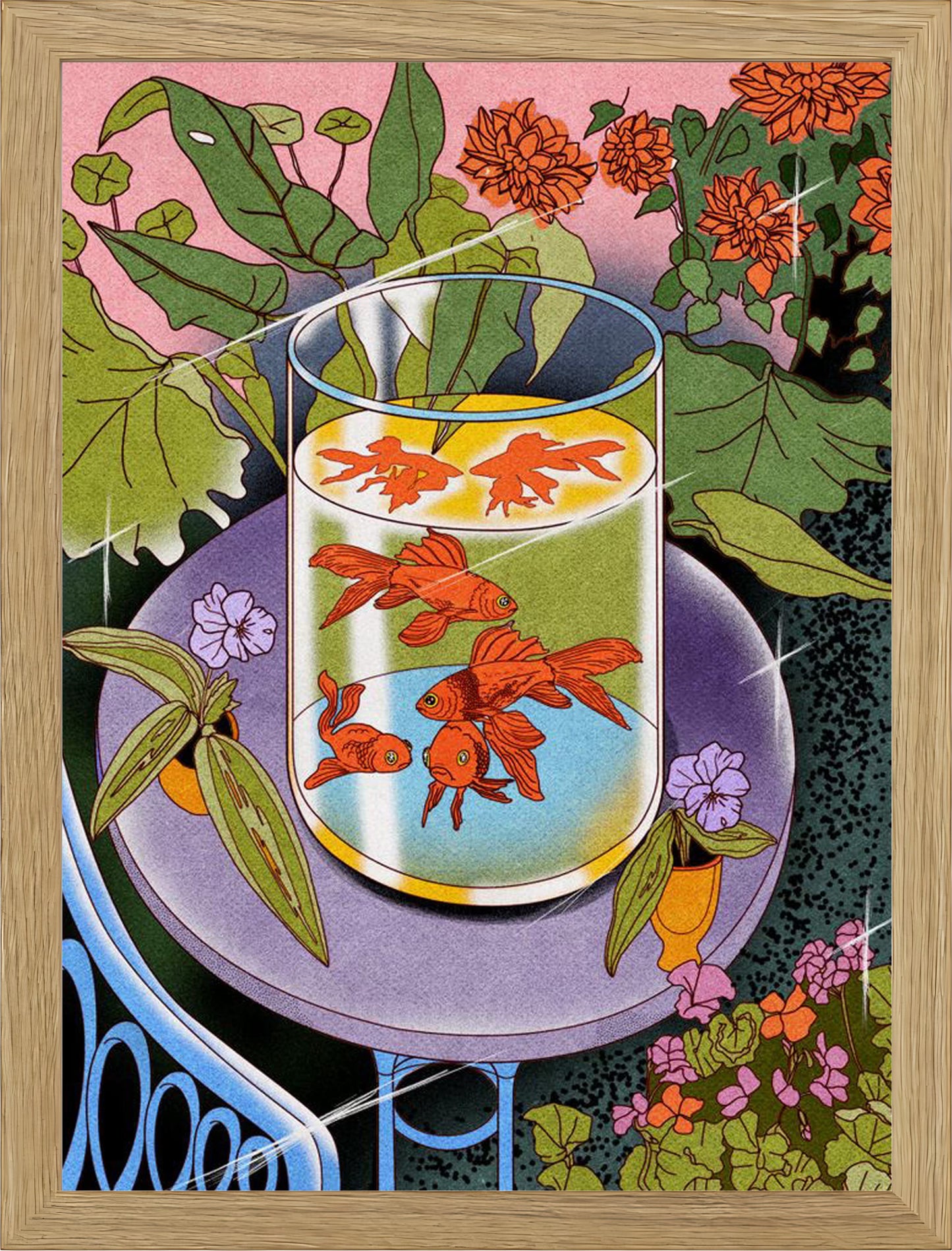 SWIMMING IN A FISH BOWL