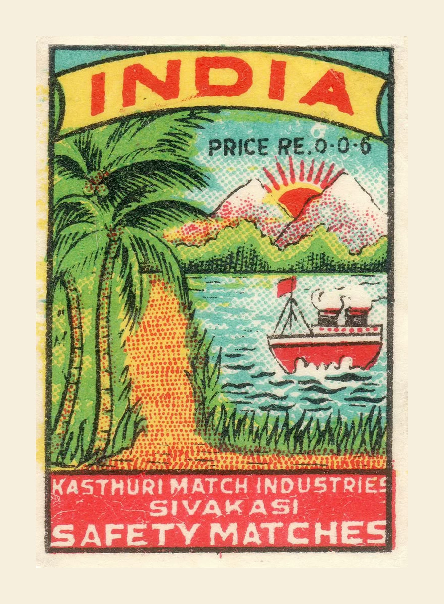 INDIA MATCHBOX