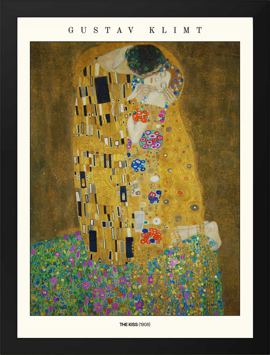 The Kiss, Klimt (1908)