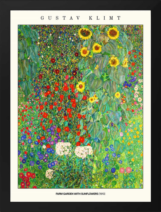 Farm Garden with Sunflowers, Klimt (1913)