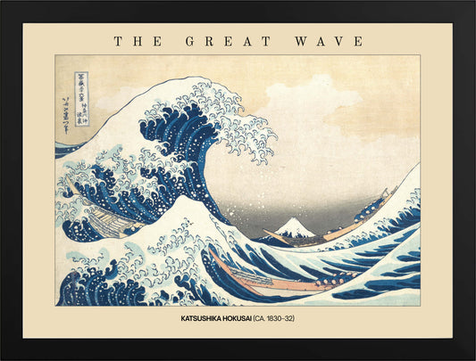 The Great Wave, Hokusai (CA. 1830–32)