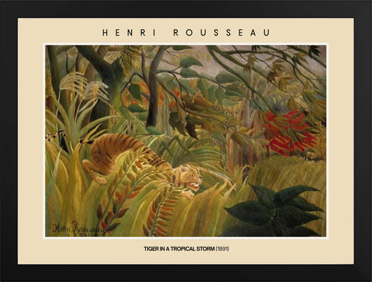Tiger in a Tropical Storm, Rousseau (1891)