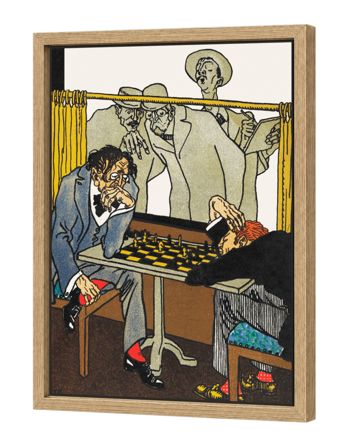 Viennese Café: The Chess Players