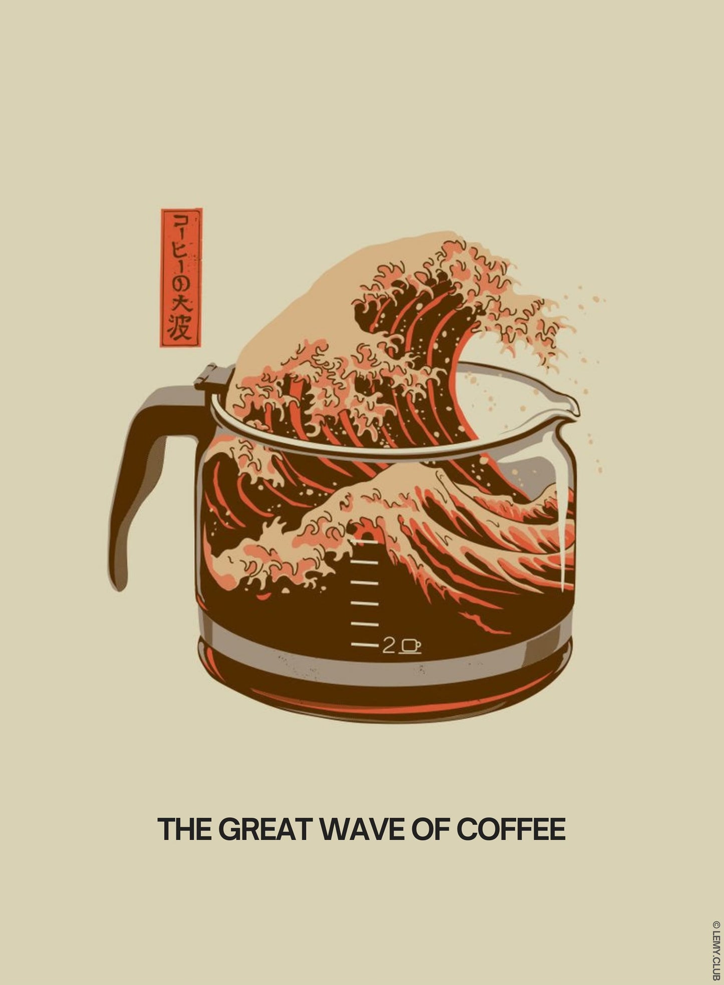 THE GREAT WAVE OF COFFEE