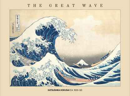 The Great Wave, Hokusai (CA. 1830–32)