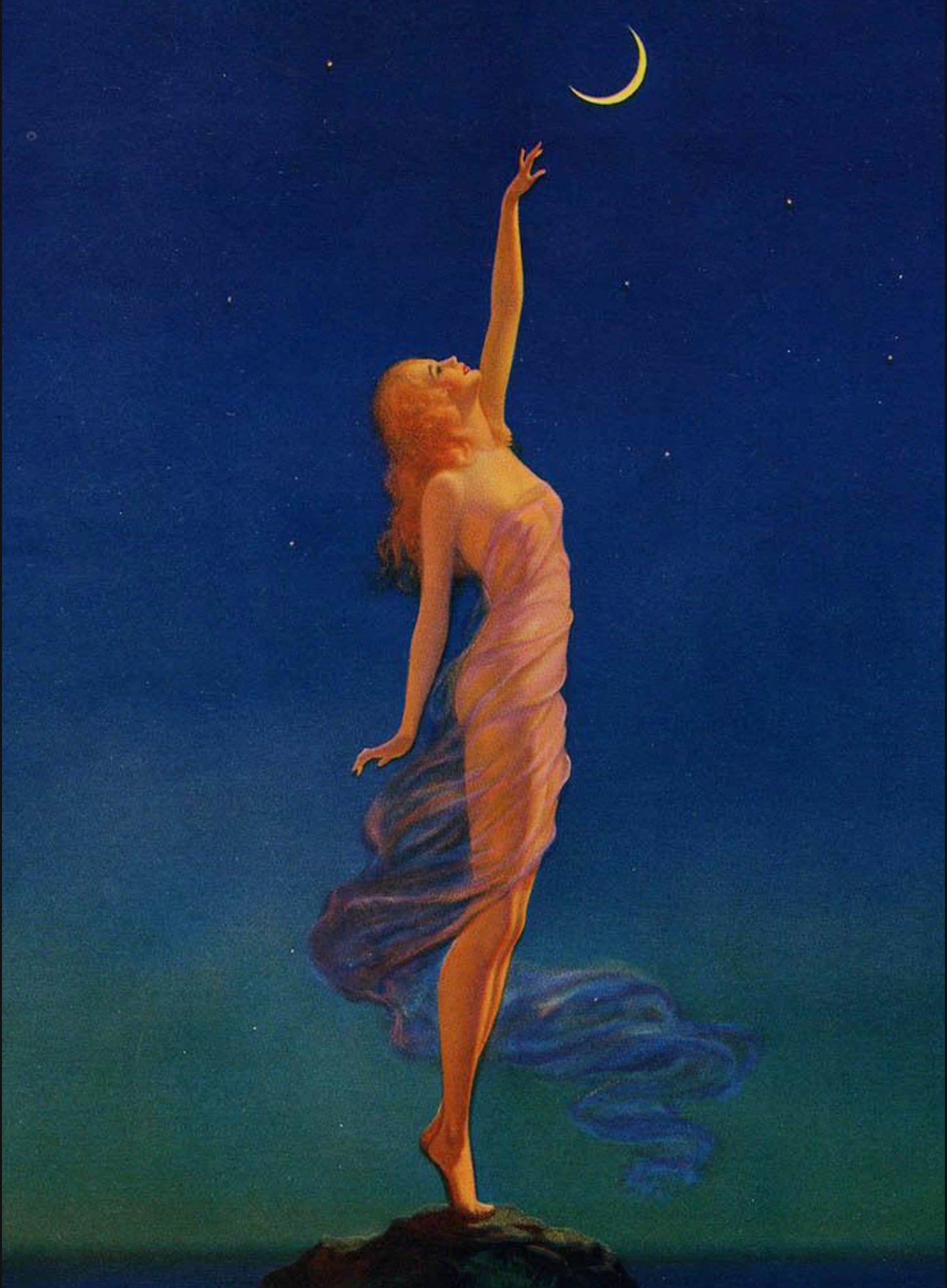 REACHING FOR THE MOON